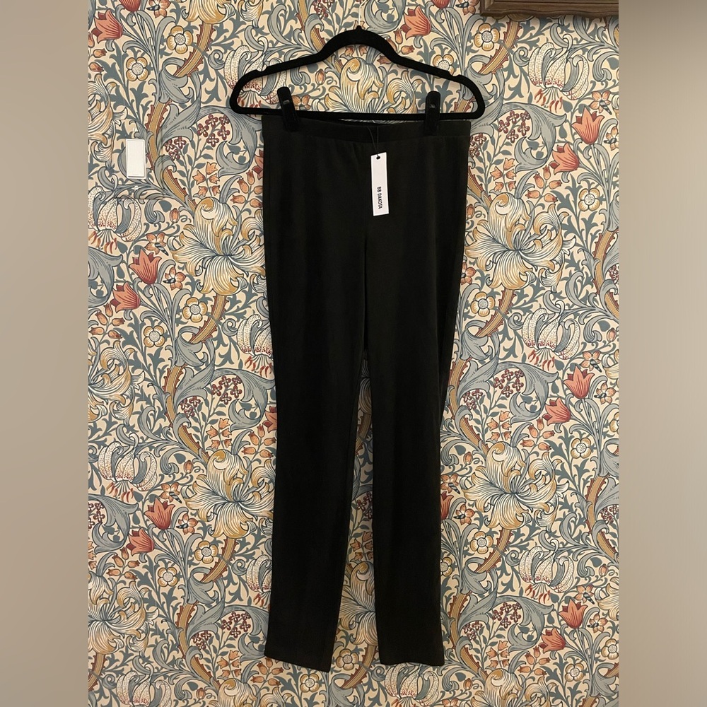BB Dakota Zero To A Hundred faux suede leather pant